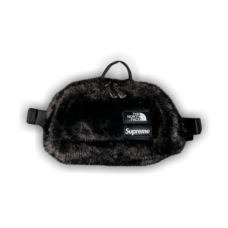 Buy Supreme x The North Face Faux Fur Waist Bag 'Black' - FW20B16