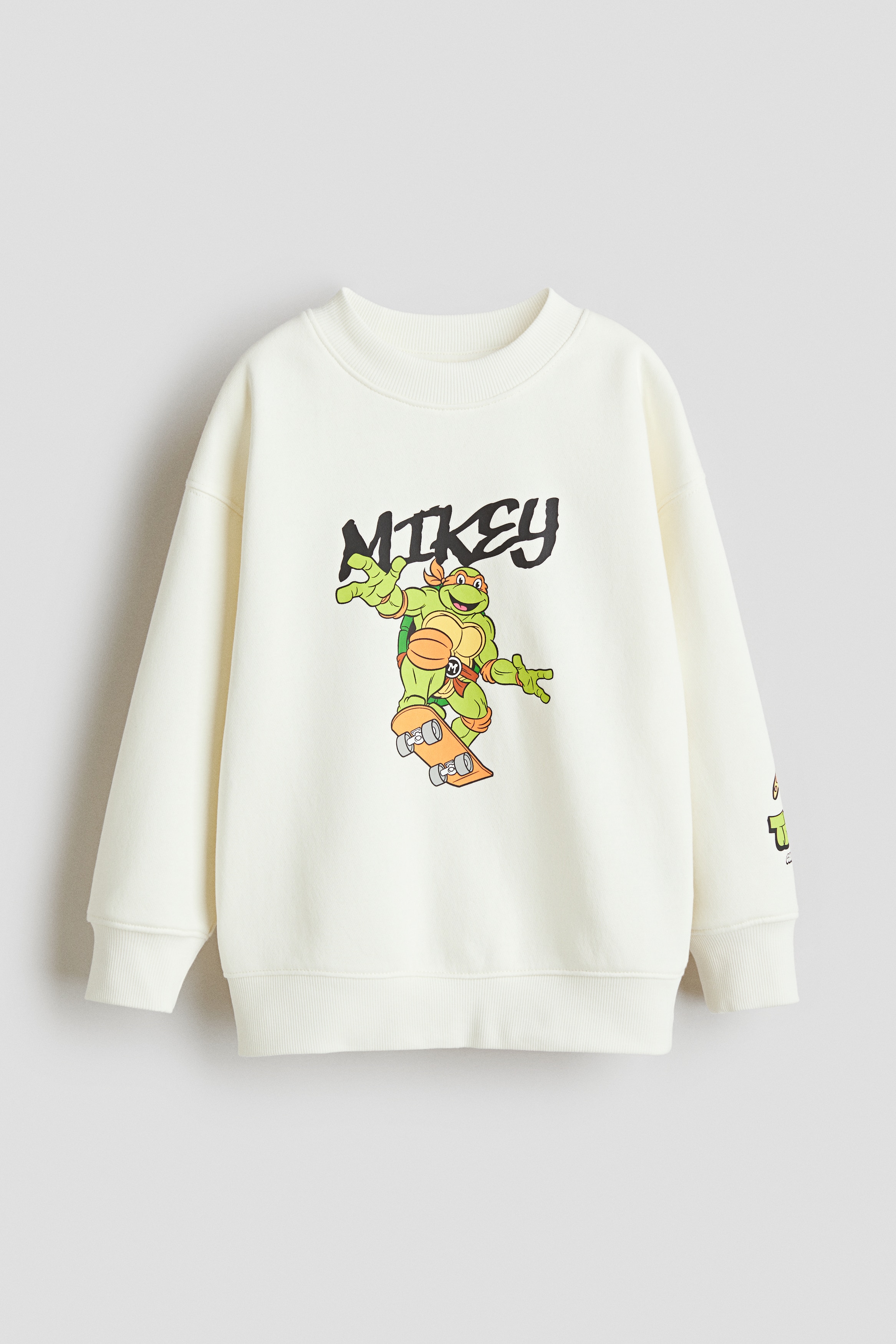 Printed Sweatshirt - Cream/TMNT - Kids | H&M US