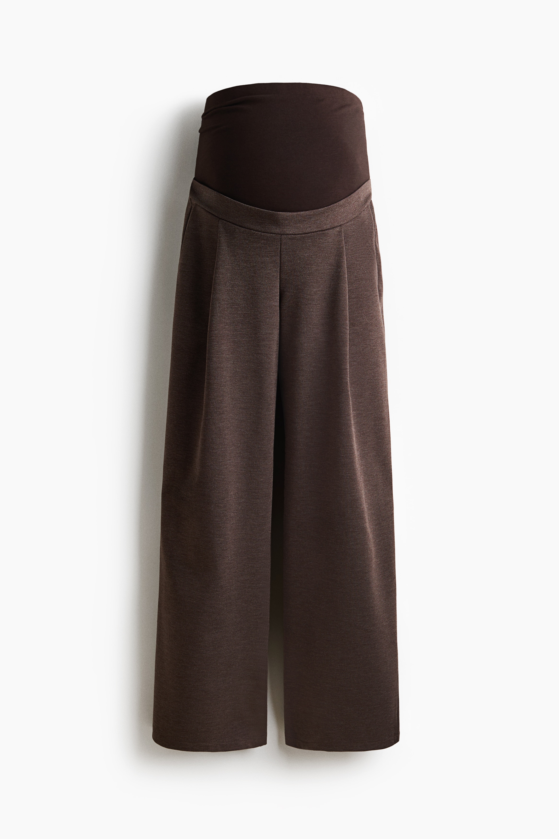 MAMA Wide trousers - Dark brown - Ladies | H&M US