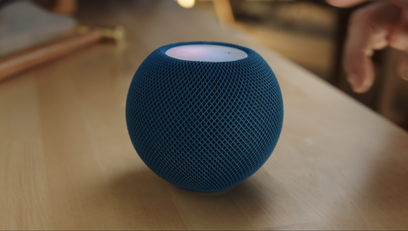 美品 Apple Pod mini ブルー Amazon.com: Apple - HomePod mini - Blue