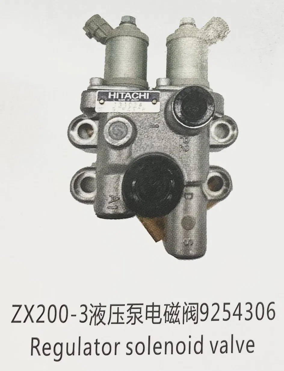 Zx200-3 Regulator Solenoid Valve 9254306 Large Amount of Excavator