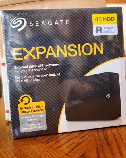 Seagate Expansion 4tb External Hard Drive HDD - USB 3.0 Srd0NF2