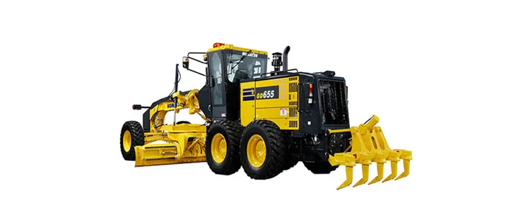 中古のコマツグレーダーGd655 日本製モーターグレーダー販売中 - 中国