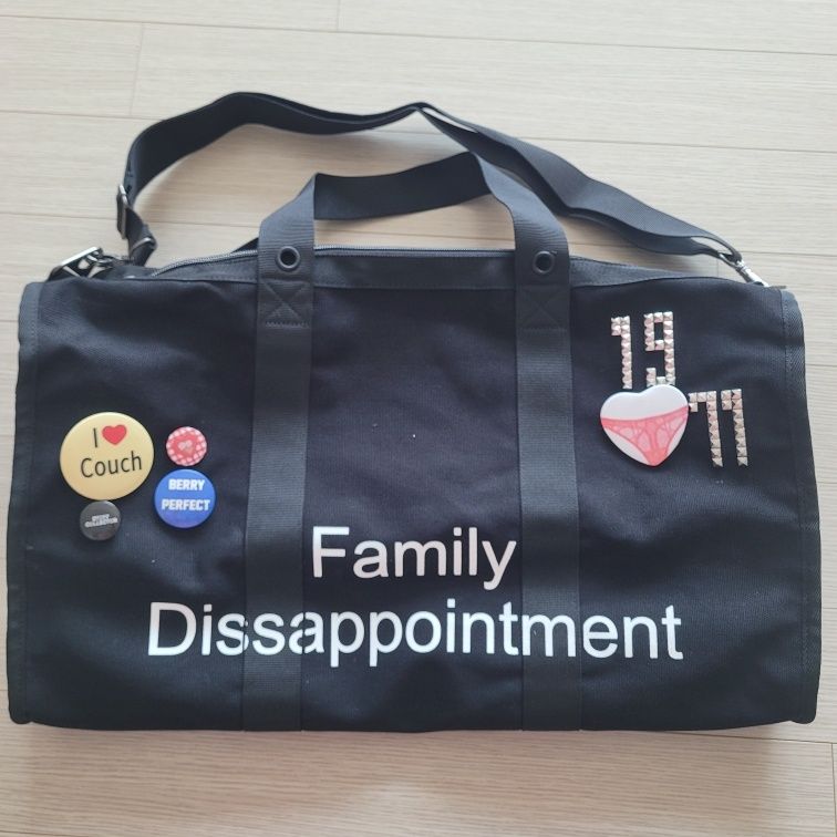 MUSINSA公式 | SCULPTOR Family Diss(appointment) Tote Bag Black