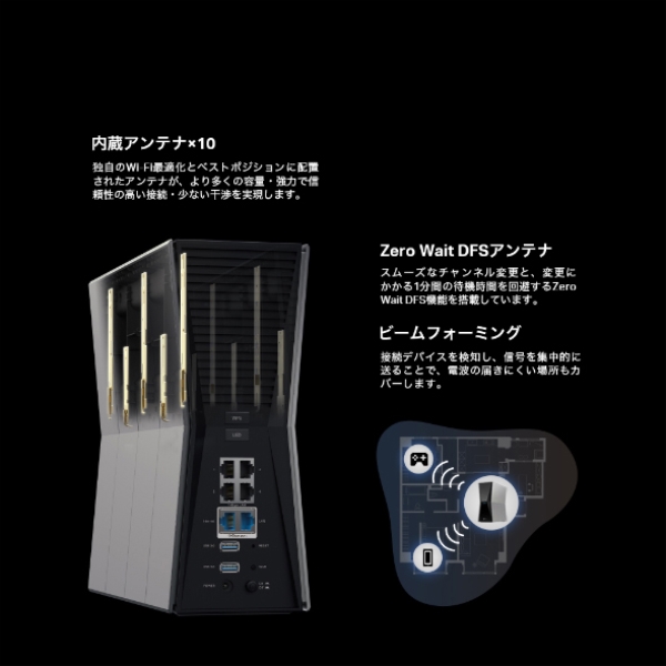 TP-Link BE19000 トライバンドWi-Fi 7ルーター Archer BE805(JP) - NTT