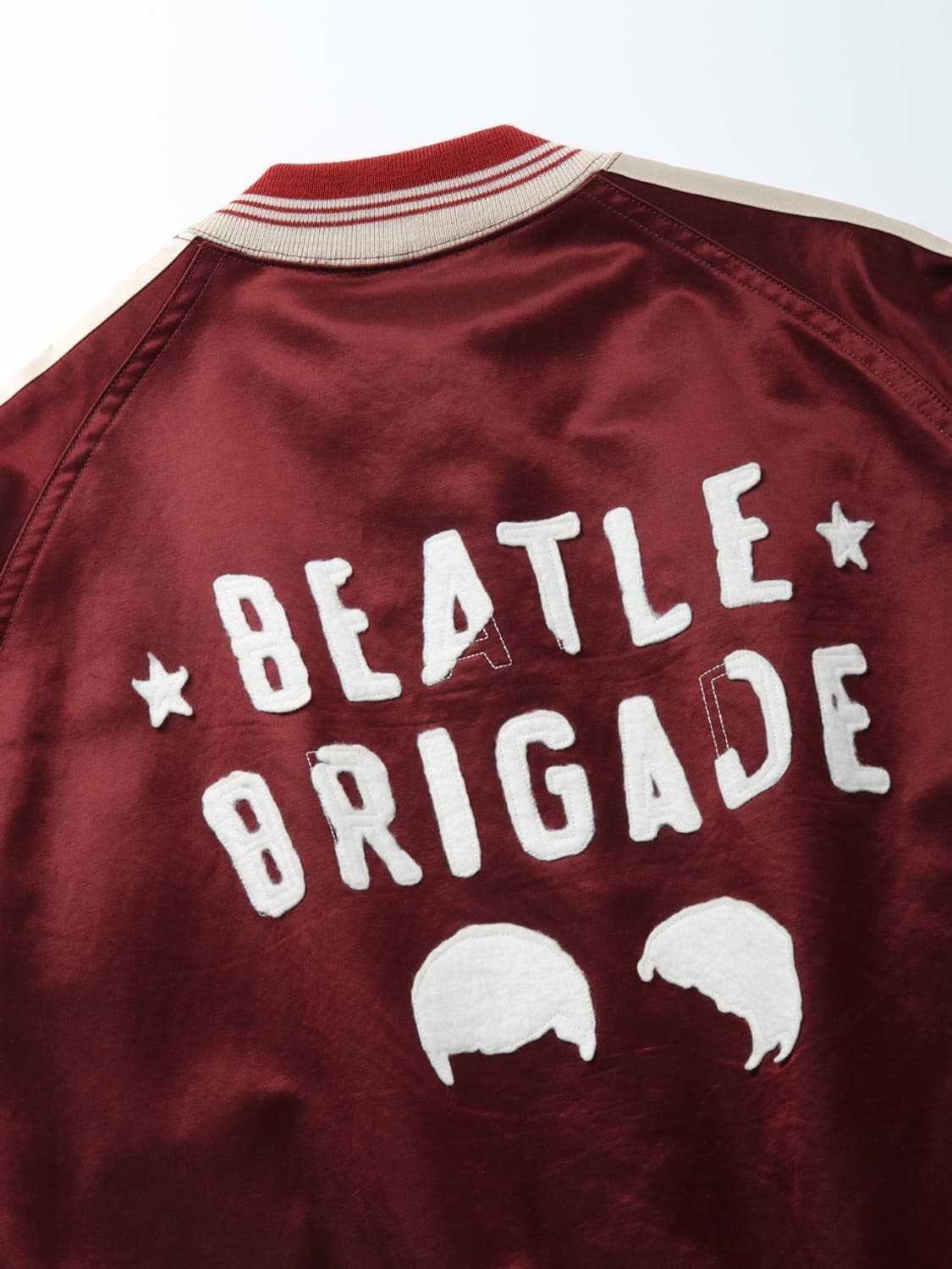 BOWWOW BEATLE MANIA SATIN SPORTS JACKET | 후루츠패밀리