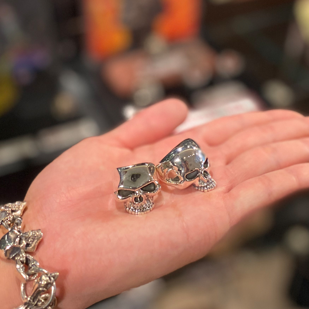 Crazy Pig クレイジーピッグ LEMOLA SKULL RING(レモラスカルリング