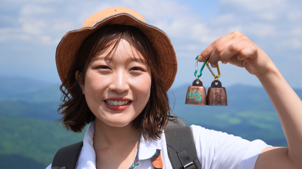 OLD MOUNTAIN　RAKUSA ステッカー付き　選べる口紐付き 旭川クラフト Pecker 工房ペッカー SS 携帯ストラップ 国産クラフト