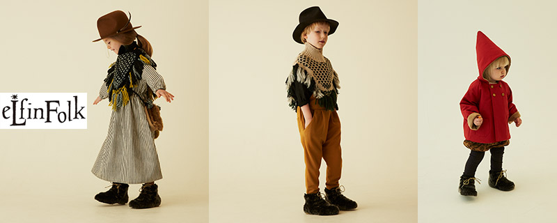 海外子供服 elfinfolk エルフィン elfin エルフィンフォルク LAST ONE【30%off】eLfinFolk（エルフィンフォルク）／eLf Coat