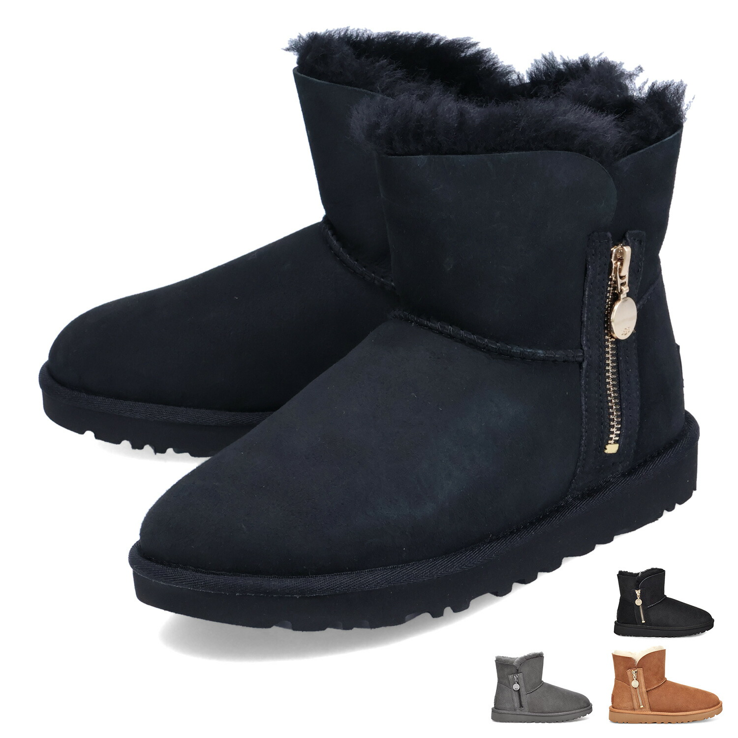 楽天市場】UGG BAILEY ZIP MINI アグ ブーツ ムートンブーツ ベイリー