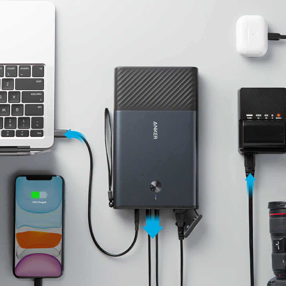 楽天市場】Anker PowerHouse 90 88Whポータブル電源 小型 ポータブル