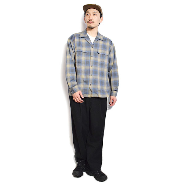RADIALL ラディアル BELAIR - OPEN COLLARED SHIRT L/S