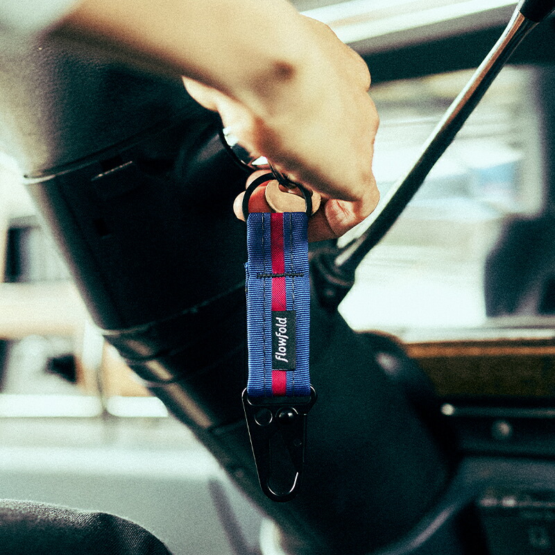 フローフォールド/Flowfold Snap Hook Keychain スナップフックキー