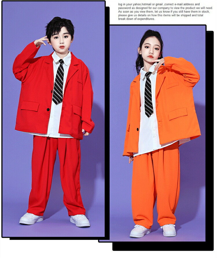 楽天市場】7colors スーツセット キッズ ダンス 衣装 ジャケット