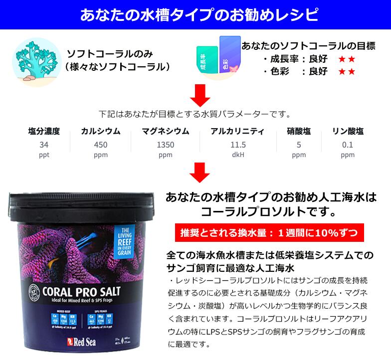 楽天市場】☆人工海水レッドシー コーラルプロソルト 600リットル 20Kg
