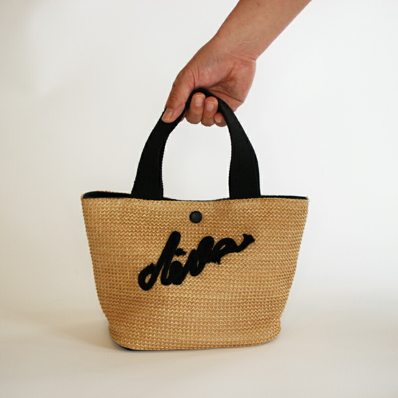 ロゴ刺繍 もこもこ 3D刺繍 くま クマ 麦わらバッグ 全商品 DIVA CLOSET