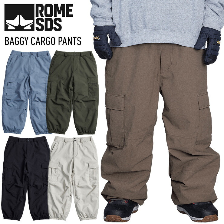正規品 23-24 ROME SDS ローム BAGGY CARGO PANTS バギーカーゴパンツ