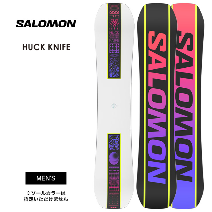 無料ワックスサービス有】24-25 2025 SALOMON サロモン HUCK KNIFE