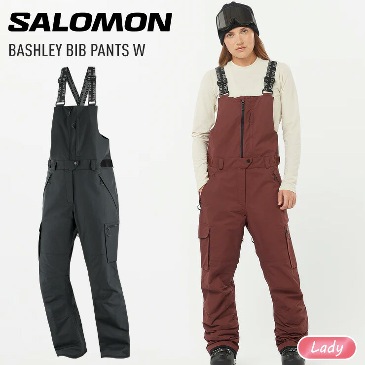 24-25 SALOMON サロモン BASHLEY BIB PANTS W バシュリー ビブ パンツ