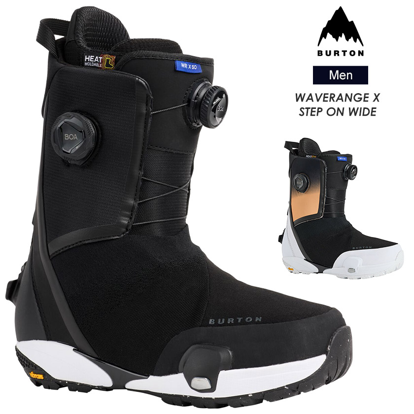 25-26 2026 BURTON バートン Men's Waverange X Step On Wide ウェーブ