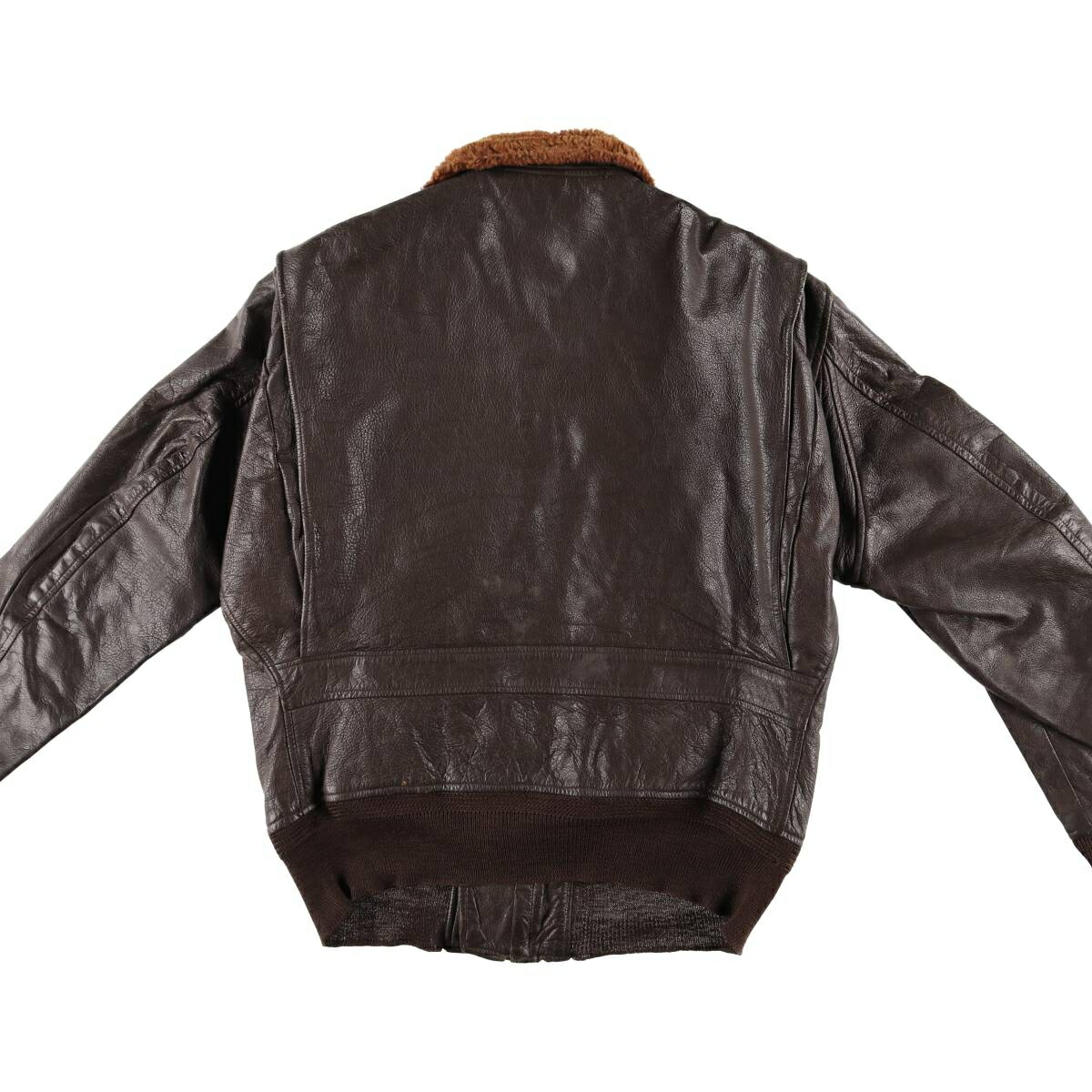 古着 50～60年代 RALPH EDWARDS SPORTSWEAR G-1 7823A U.S.NAVY レザー