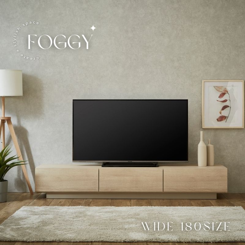 楽天市場】【開梱設置無料】 FOGGY テレビボード 180サイズ ベージュ