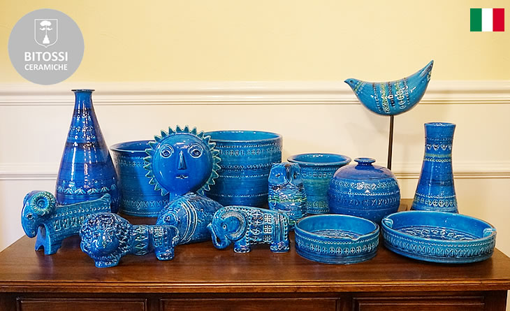 イタリア陶器　BITOSSI コレクション　ミッドセンチュリーデザイン The Bitossi Craze: Identifying + Collecting Italian Ceramics