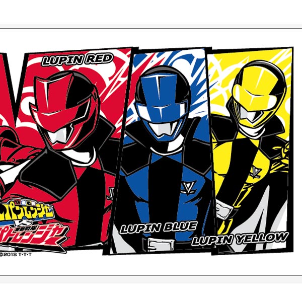 楽天市場】スポーツタオル 快盗戦隊ルパンレンジャー vs 警察戦隊パト