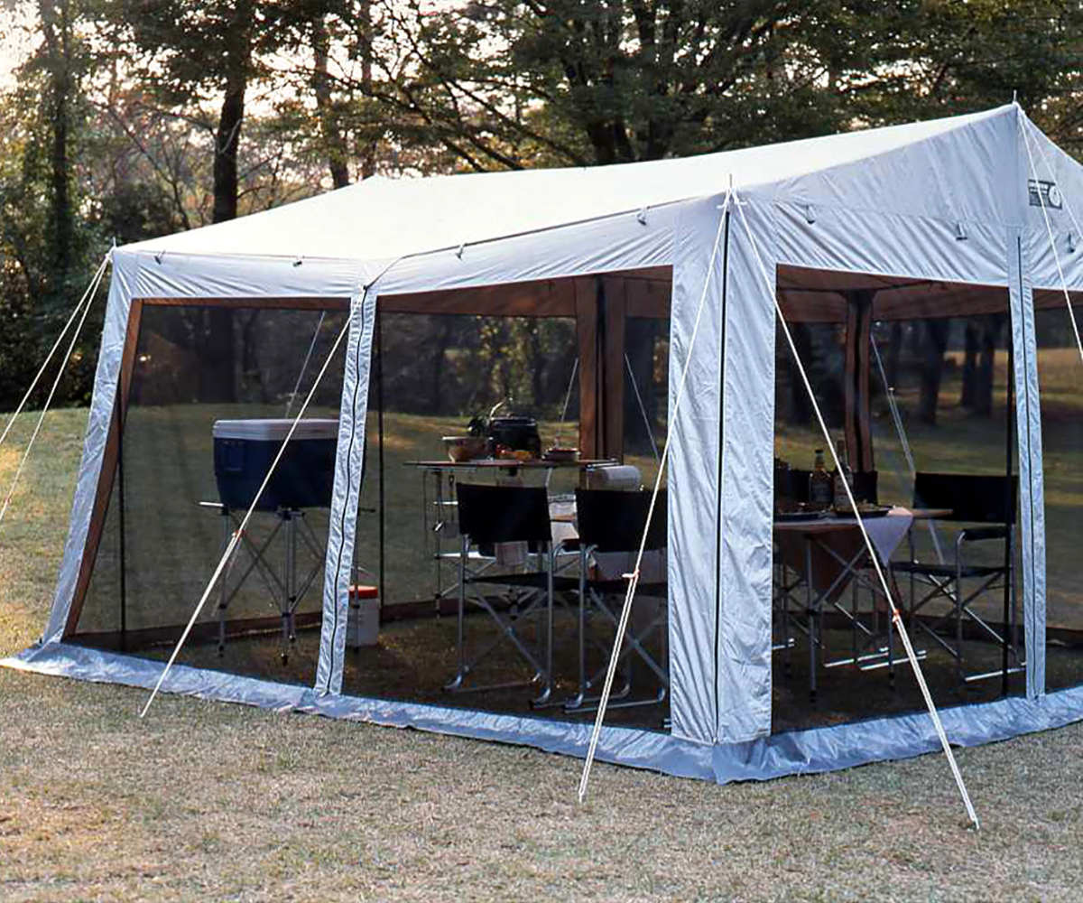楽天市場】シェード ラニー メッシュタープテント 3.5m×3.8m キャリー