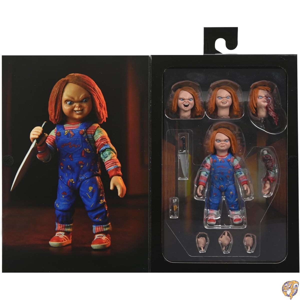 楽天市場】NECA アクションフィギュア チャッキー テレビシリーズ 10cm