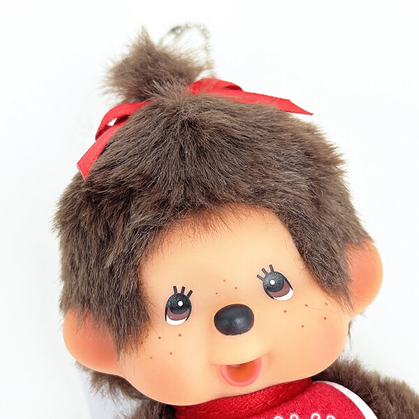モンチッチ 女の子 キーチェーン ぬいぐるみ