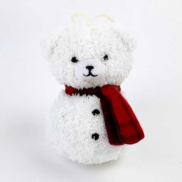 ぬいぐるみ 雪だるまベア ホワイト パーフェクトワールド オリジナル