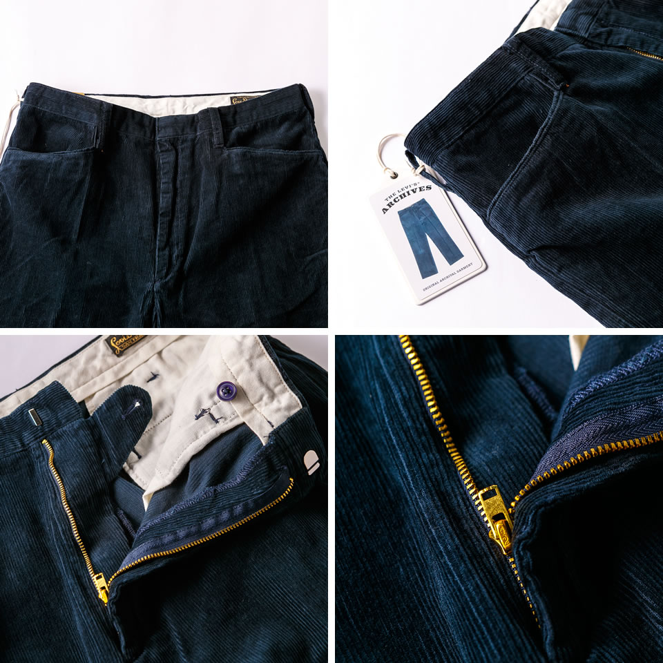 楽天市場】LEVI'S リーバイス VINTAGE 60'S CORD TROUSER コーティロイ