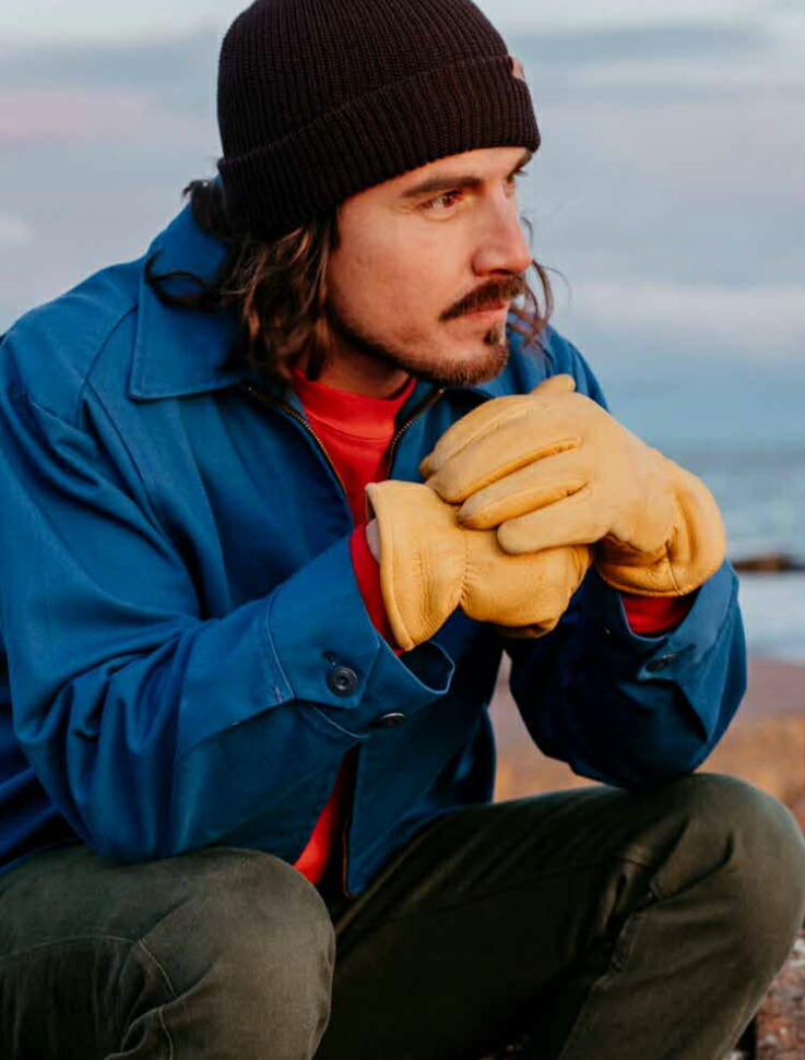楽天市場】RED WING レッドウイング LINED BUCKSKIN LEATHER GLOVE