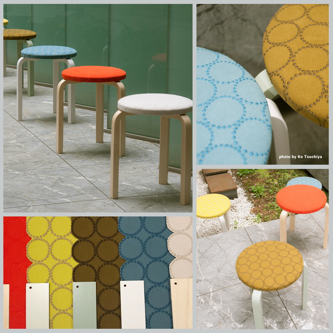 スツール mina perhonen stool60 Artek Stool60 mina perhonen Series1/アルテック×ミナペルホネン