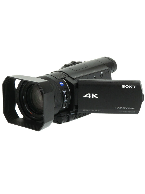 SONY】ソニー『4Kハンディカム』FDR-AX100 広角29.0mm 光学12倍ズーム