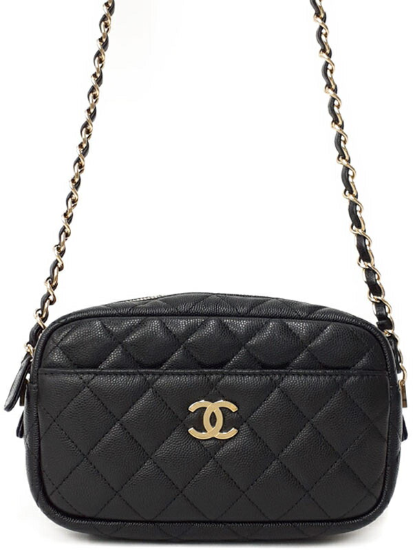 CHANEL】シャネル『マトラッセ カメラケース』A91796 レディース