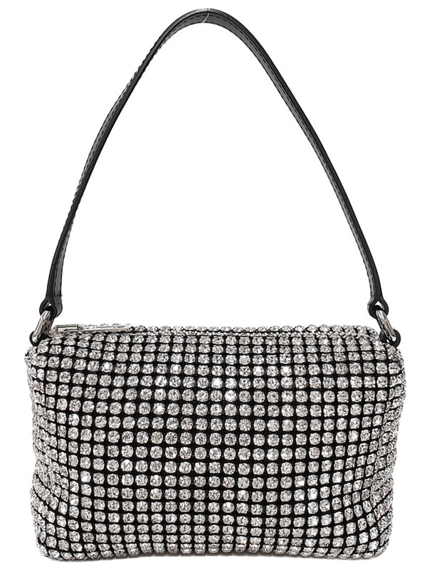 ALEXANDER WANG】アレキサンダーワン『ラインストーン メッシュ ポーチ