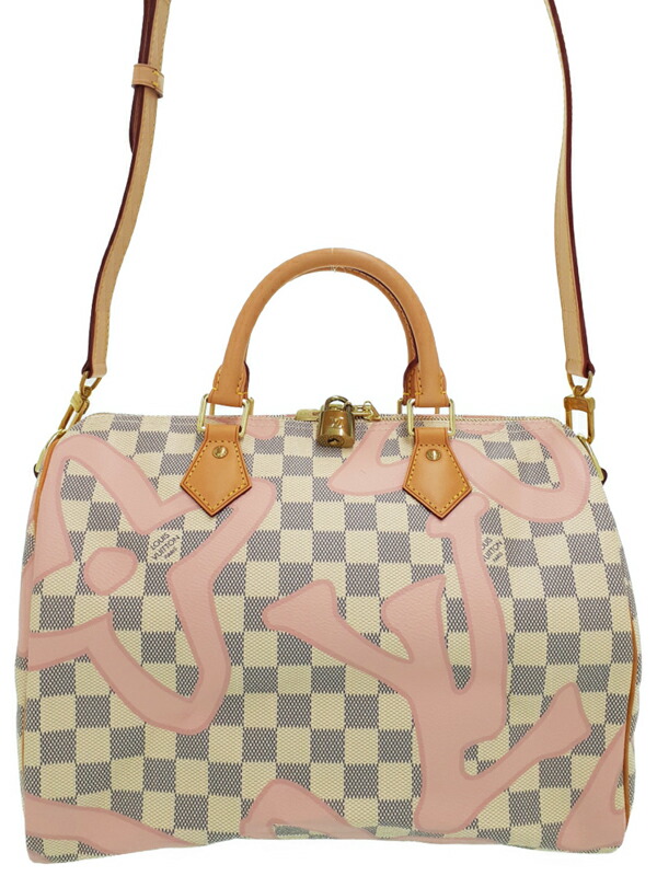 LOUIS VUITTON】ルイヴィトン『ダミエ アズール タヒチ スピーディ