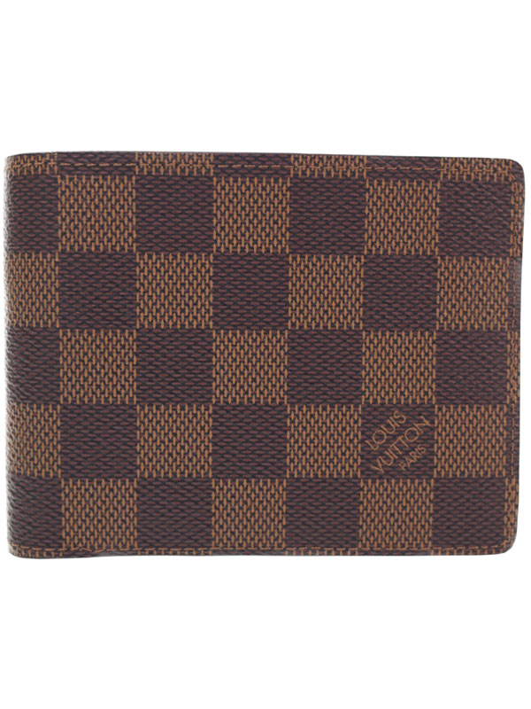 LOUIS VUITTON】【小銭入れ無し】ルイヴィトン『ダミエ ポルトフォイユ