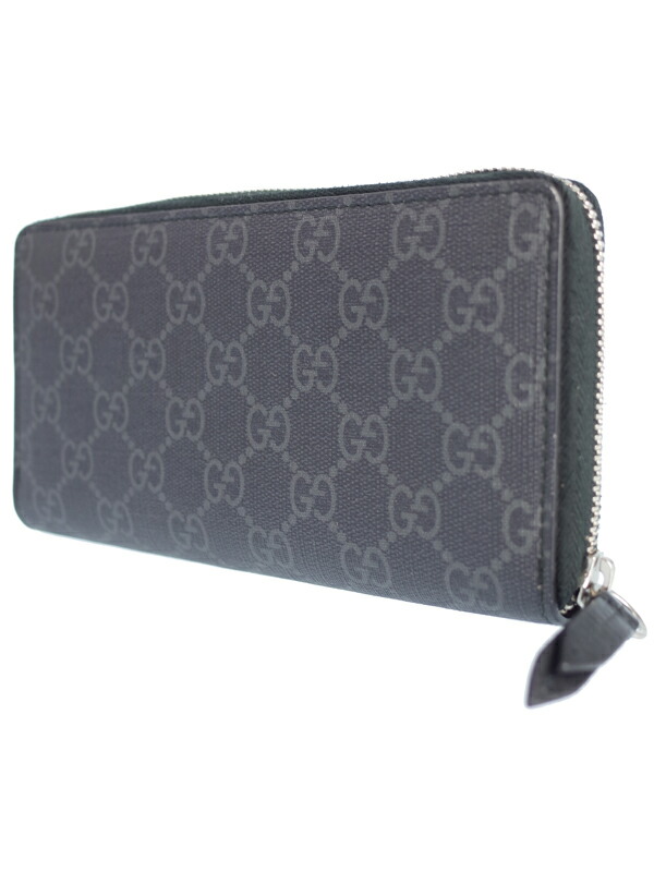 GUCCI】グッチ『ウルフ GGスプリーム ジップアラウンド ウォレット