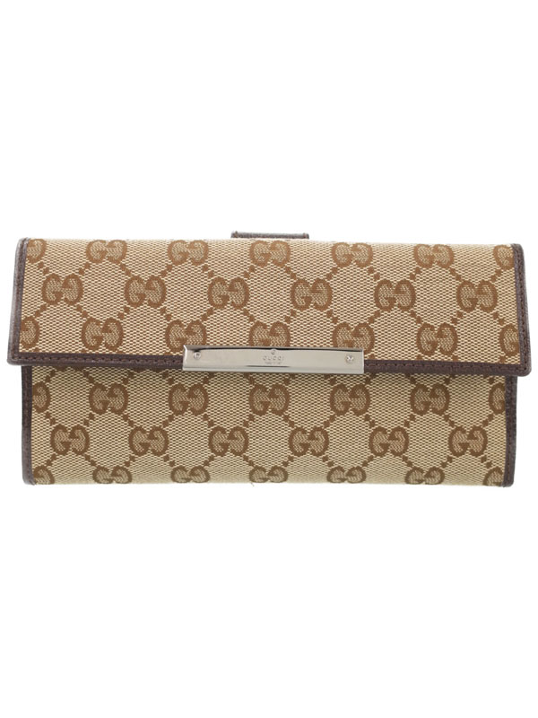 GUCCI】グッチ『メタルバー Wホック長財布』112715 メンズ レディース