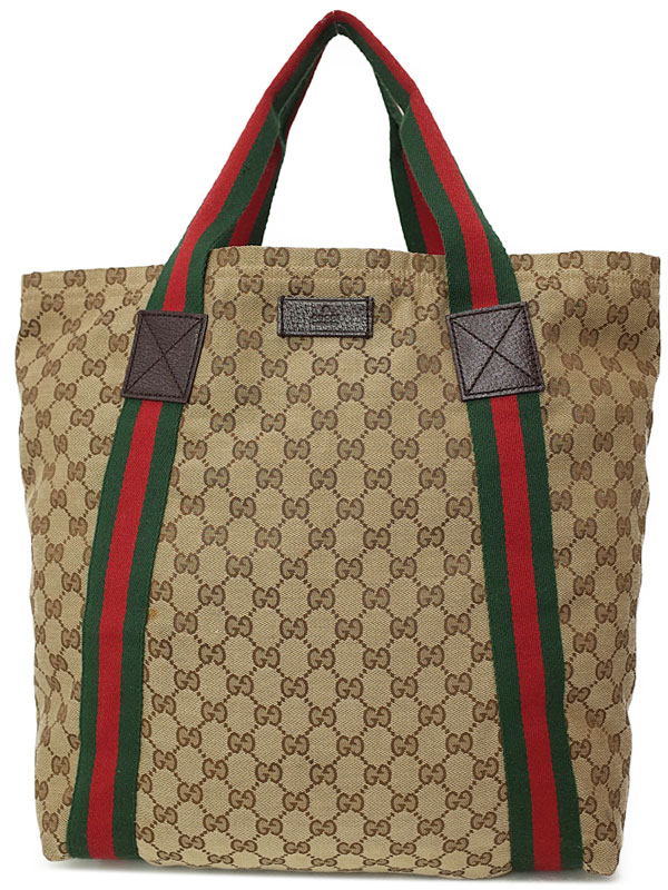GUCCI】グッチ『GGキャンバス トートバッグ』189669 ユニセックス 1