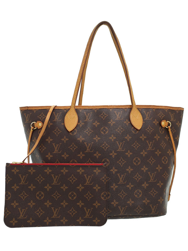 LOUIS VUITTON】【ポーチ付】ルイヴィトン『モノグラム ネヴァーフルMM