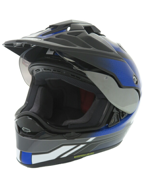SHOEI】ショウエイ『HORNET ADV SOVEREIGN TC-2 BLUE/BLACK XL 61cm