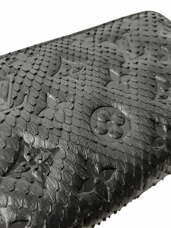 LOUIS VUITTON】ルイヴィトン『モノグラム パイソン ジッピー