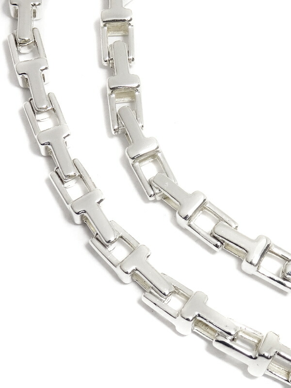 TIFFANY＆Co.】ティファニー『SILVER T ナロー チェーンネックレス』1