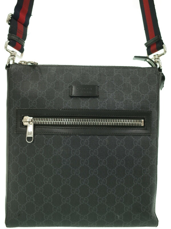 GUCCI】グッチ『GGスプリーム キャンバス メッセンジャーバッグ
