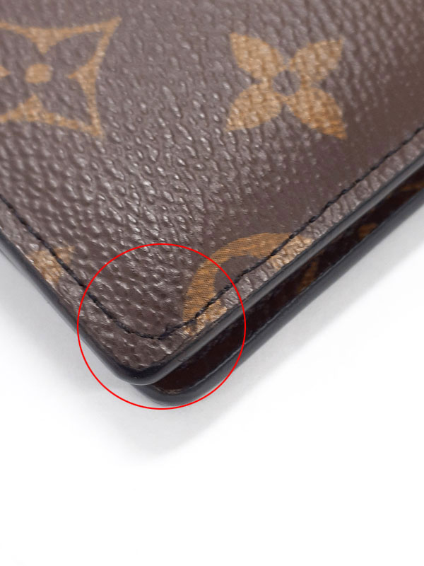 LOUIS VUITTON】ルイヴィトン『モノグラム マカサー ポルトフォイユ