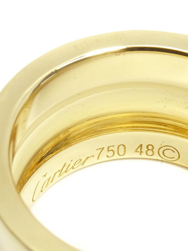 Cartier】カルティエ『K18YG ハイラブリング』8号 1週間保証【中古